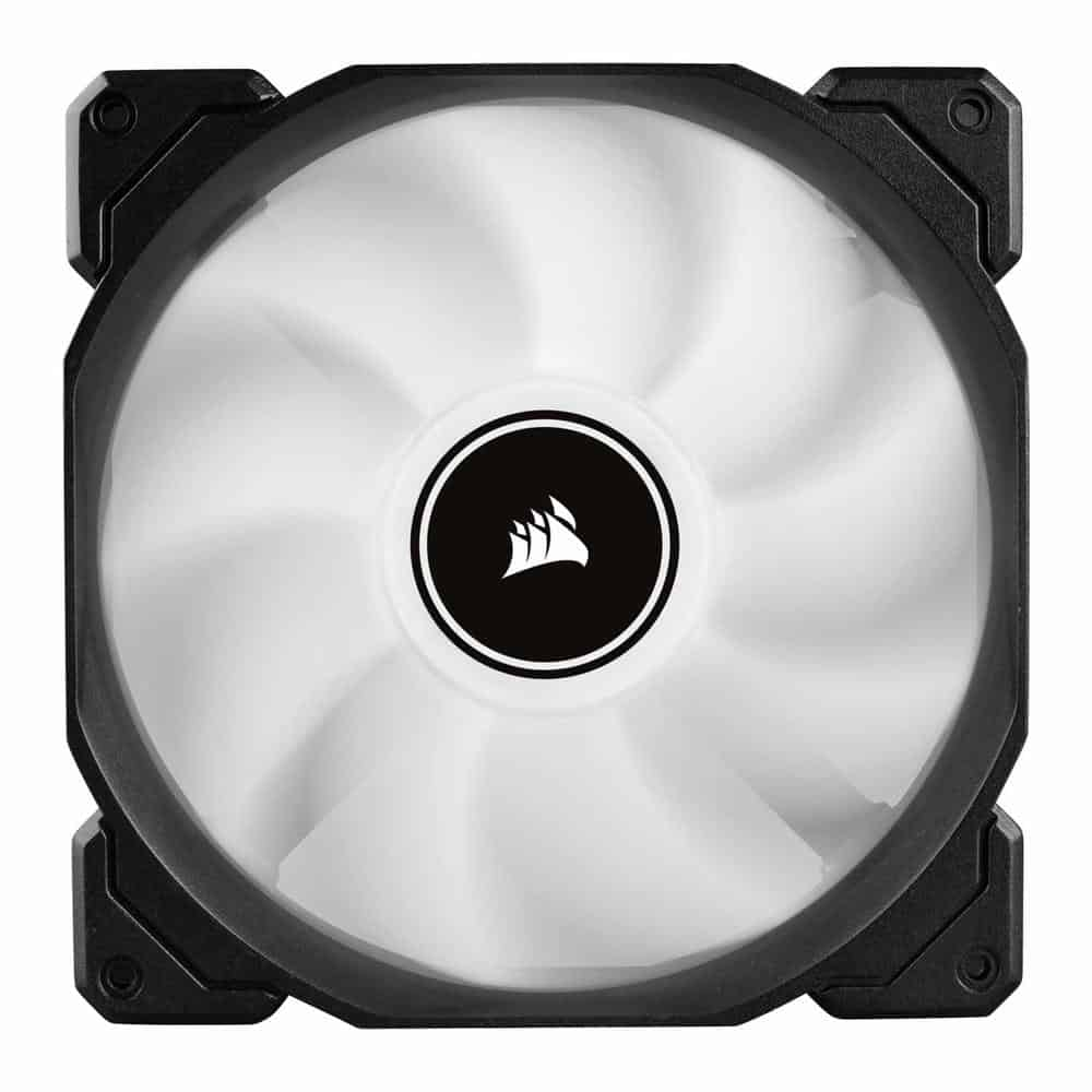 (image for) Corsair AF140 140mm White LED 3-Pin Refurbished Dual Fan Pack